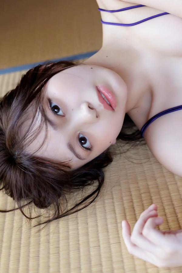   蓬莱舞《瑞々しい輝き》日本清纯美少女温泉沙滩比基尼写真第23张图片