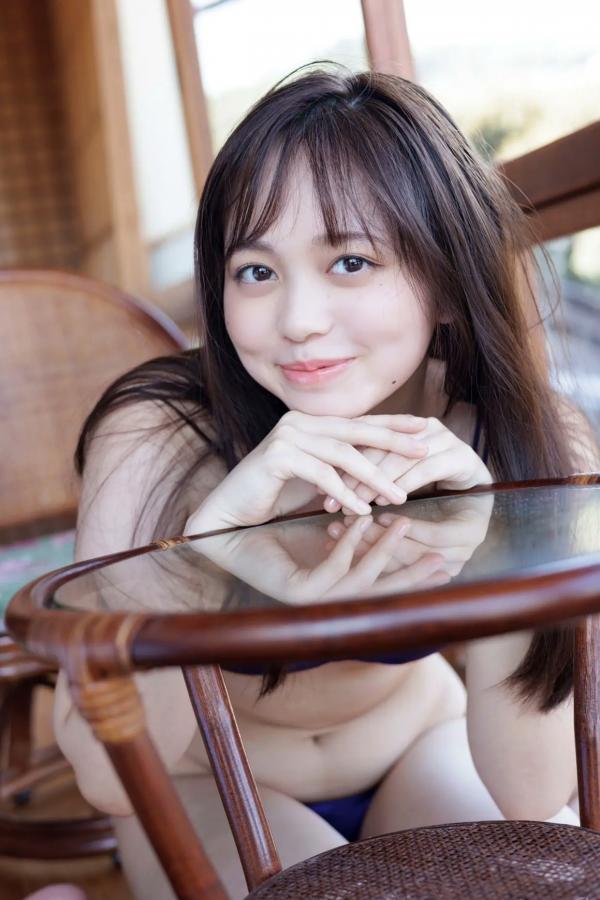   蓬莱舞《瑞々しい輝き》日本清纯美少女温泉沙滩比基尼写真第27张图片