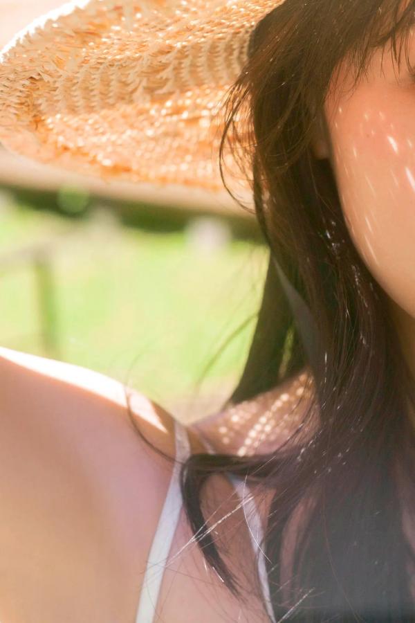   溝端葵 - 夏のはじめ 日本清新泳池比基尼写真 甜美性感美胸女神第6张图片