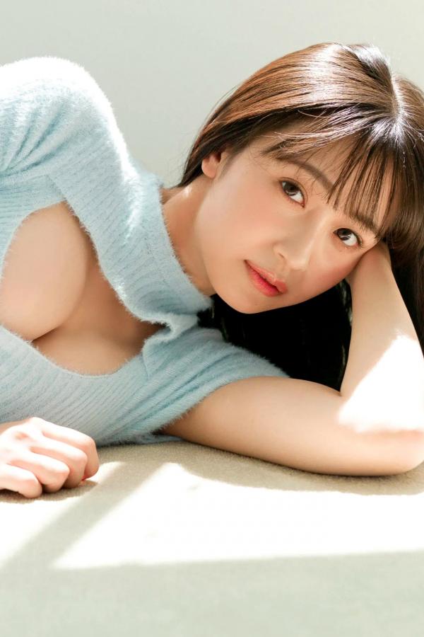   溝端葵 - 夏のはじめ 日本清新泳池比基尼写真 甜美性感美胸女神第16张图片