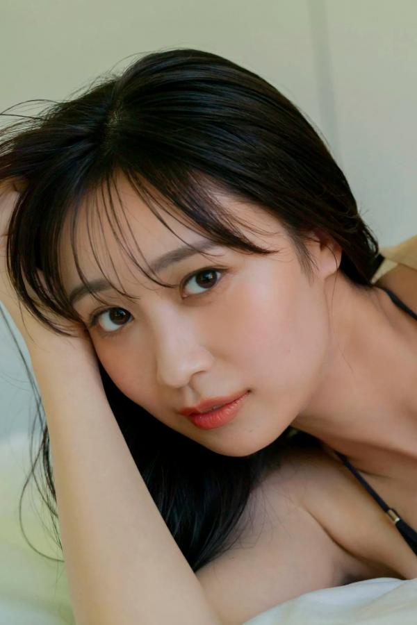   溝端葵 - 夏のはじめ 日本清新泳池比基尼写真 甜美性感美胸女神第36张图片
