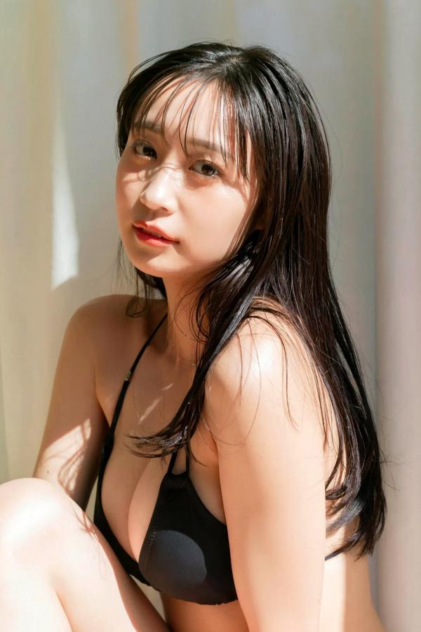   溝端葵 - 夏のはじめ 日本清新泳池比基尼写真 甜美性感美胸女神第43张图片