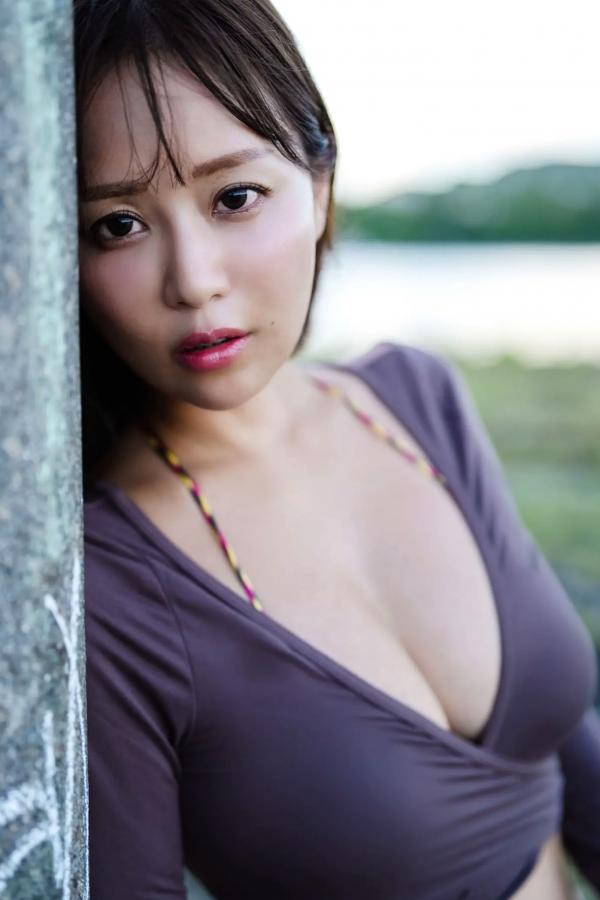    井口裕香 - 恋する沖縄。日本声优冲绳户外湿身性感比基尼写真第63张图片