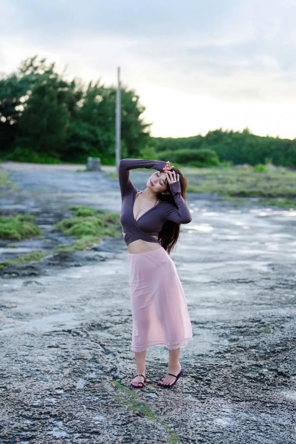    井口裕香 - 恋する沖縄。日本声优冲绳户外湿身性感比基尼写真第64张图片