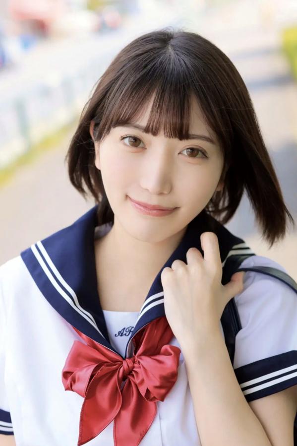   《弓乃りむ - 青春＃アオハル》日系水手校服写真 教室与户外湿身诱惑第10张图片