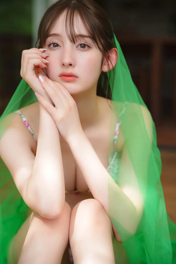   菜那セシル - ハタチのトキメキ 20岁少女清新家居比基尼私房写真第17张图片