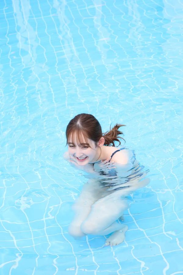   菜那セシル - 海辺の宝石 日系清新夏日泳池比基尼写真第54张图片