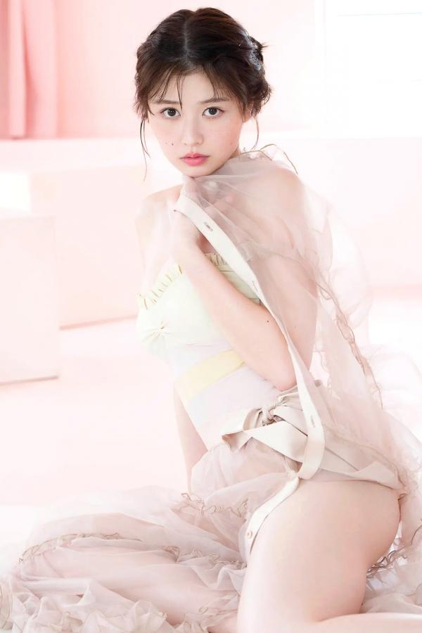   冴木柚葉《Lumiere》日系清纯性感写真 优雅白嫩养眼美图第20张图片