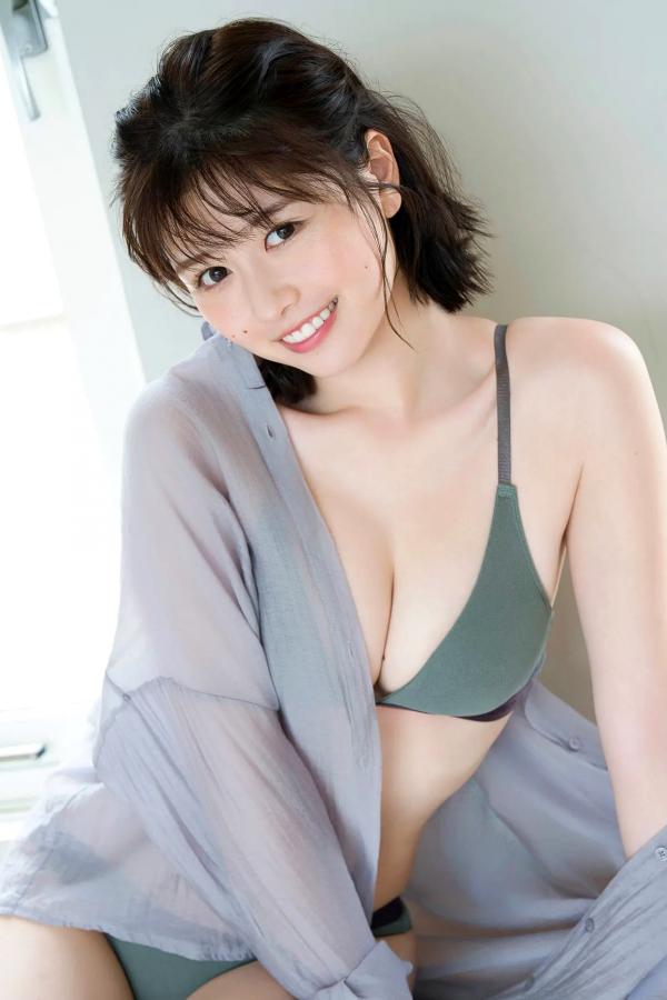   冴木柚葉《Lumiere》日系清纯性感写真 优雅白嫩养眼美图第40张图片
