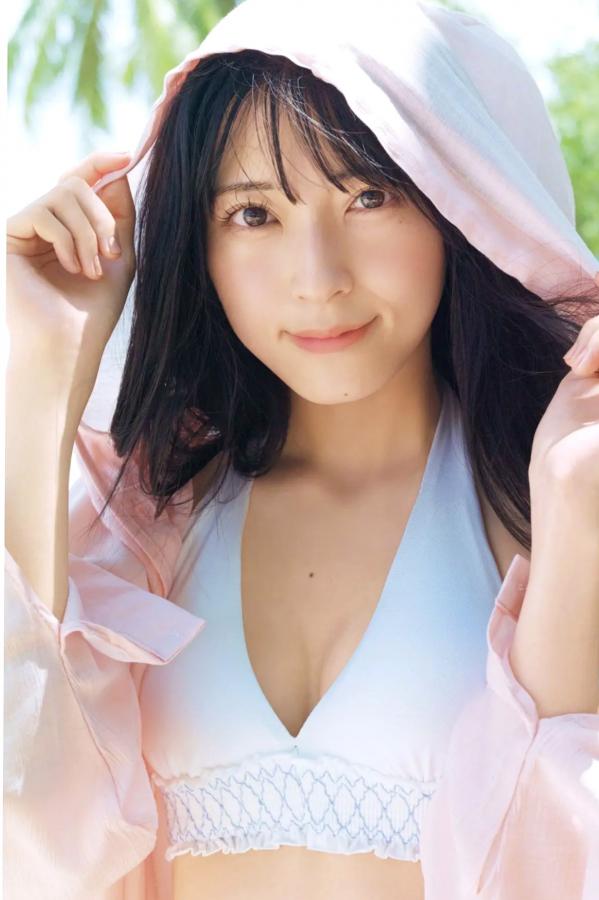   佐藤綺星《天使の反射角度》泳池比基尼清纯私房写真第21张图片