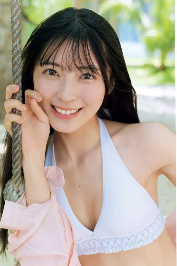   佐藤綺星《天使の反射角度》泳池比基尼清纯私房写真第24张图片