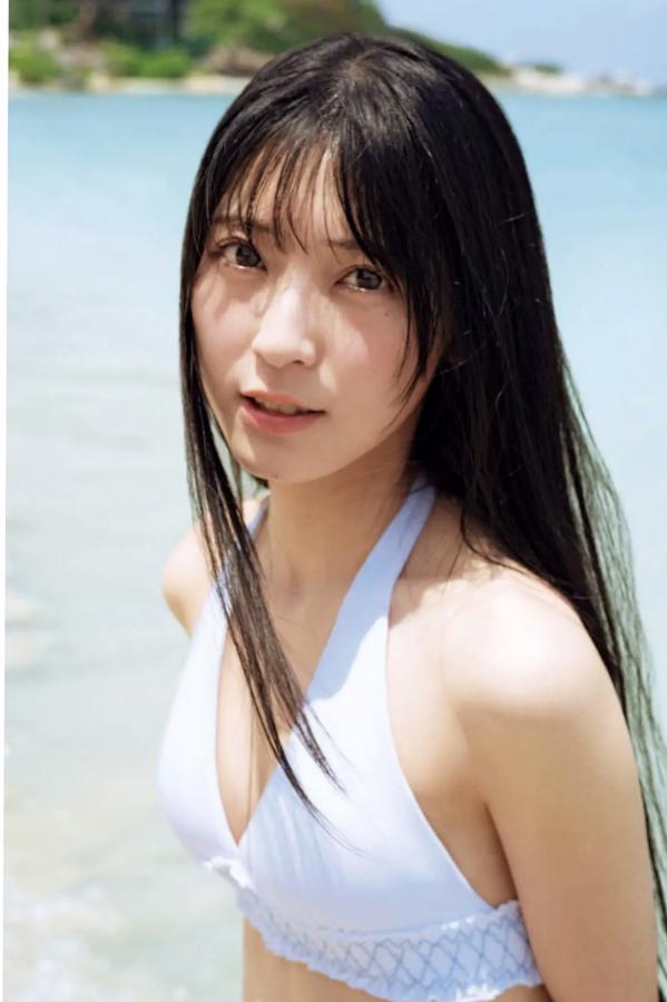   佐藤綺星《天使の反射角度》泳池比基尼清纯私房写真第27张图片