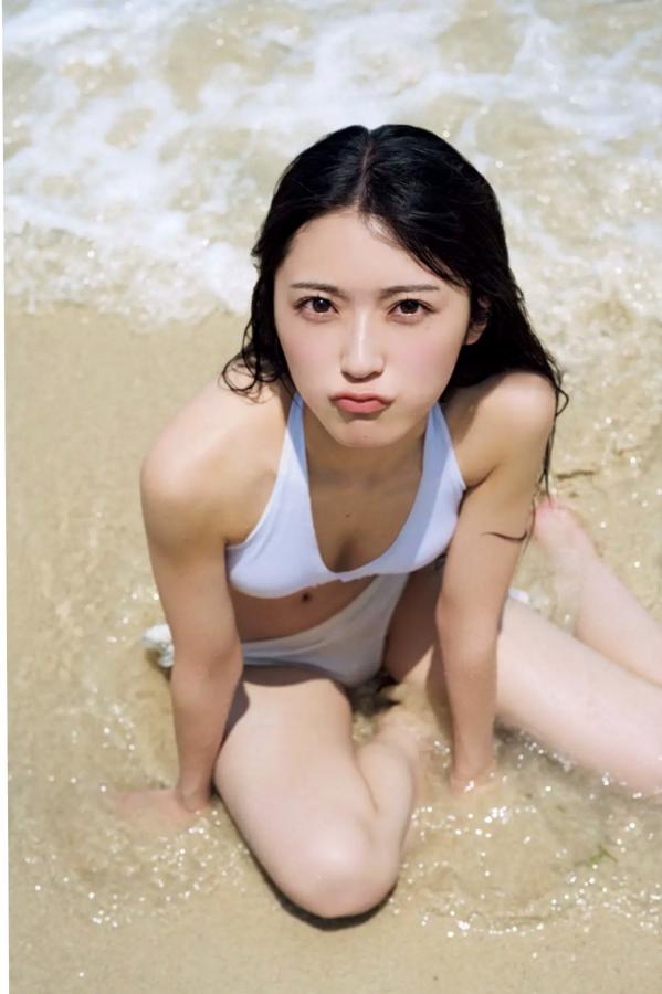   佐藤綺星《天使の反射角度》泳池比基尼清纯私房写真第31张图片
