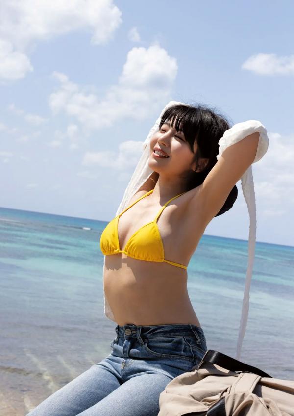    佐々木萌香 - いちばん。日系户外清新与湿身性感写真第10张图片