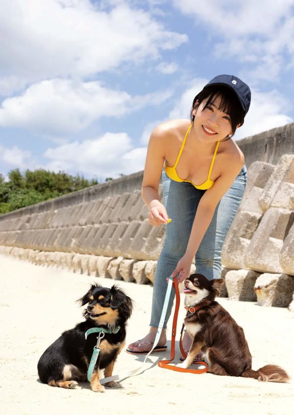   佐々木萌香 - いちばん。日系户外清新与湿身性感写真第12张图片