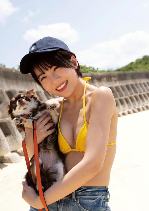    佐々木萌香 - いちばん。日系户外清新与湿身性感写真第13张图片