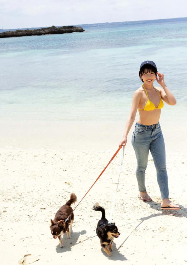    佐々木萌香 - いちばん。日系户外清新与湿身性感写真第14张图片