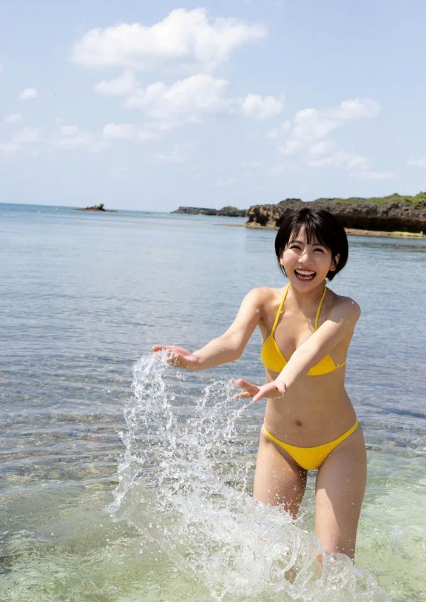    佐々木萌香 - いちばん。日系户外清新与湿身性感写真第17张图片