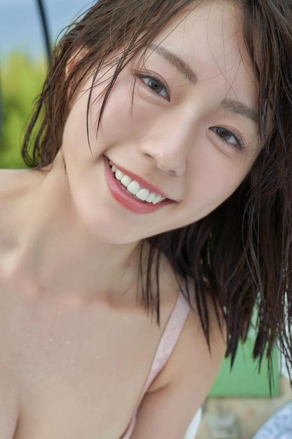   井手美希 - Kiss You 日本清纯美少女性感比基尼泳池写真第49张图片
