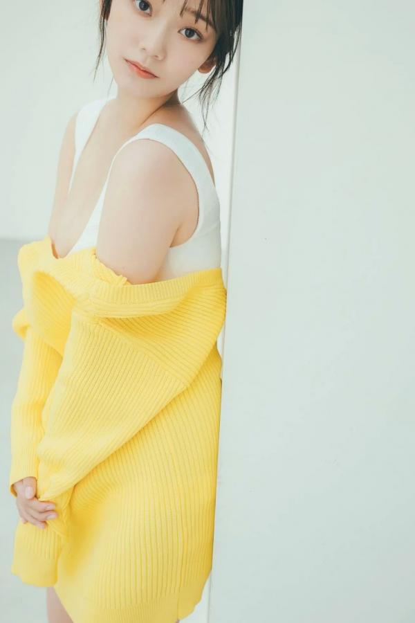   青戸しの - WHITE and??? 泳池蓝色比基尼清新甜美写真第33张图片