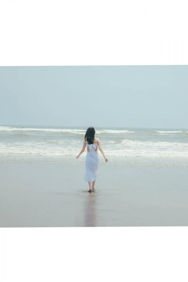    青戸しの - WHITE and??? 泳池蓝色比基尼清新甜美写真第53张图片