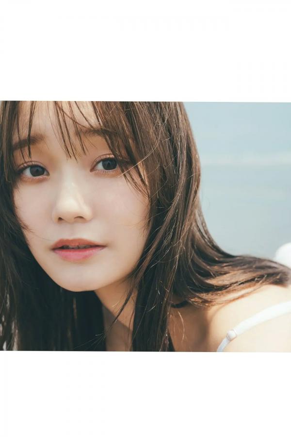    青戸しの - WHITE and??? 泳池蓝色比基尼清新甜美写真第54张图片