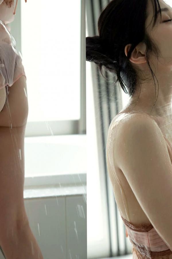   《高橋凛 - 理想ノカラダ》日本女神性感内衣与浴室湿身私房写真第42张图片