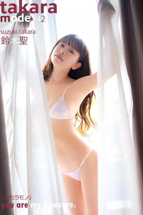    鈴木聖 - TAKARA MODE タカラモノ 清纯性感泳池比基尼与家居写真第7张图片