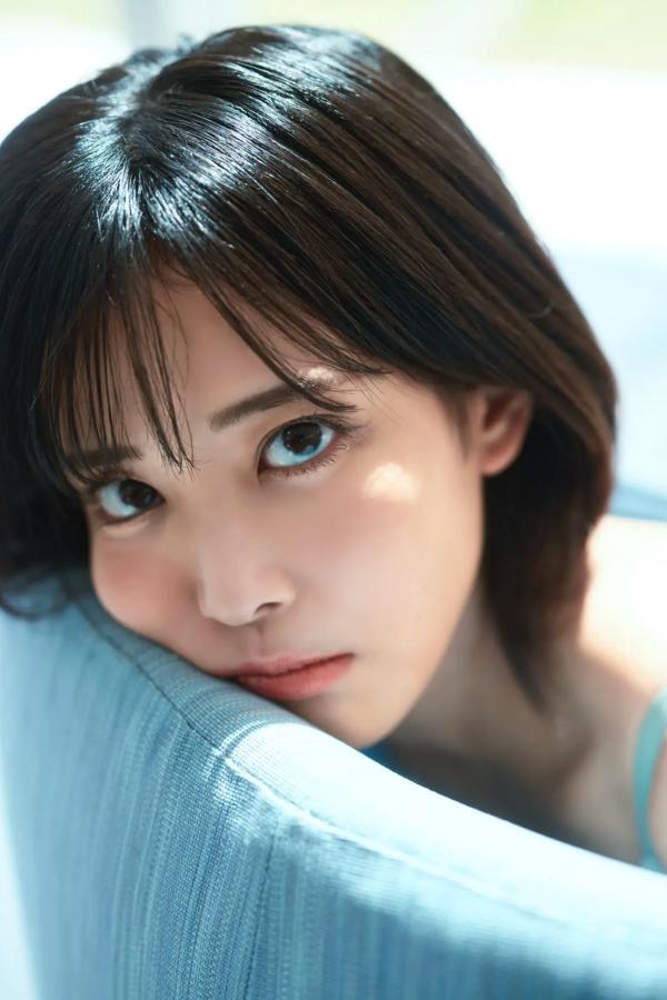    北原沙弥香 - 清纯性感泳池比基尼与湿身美腿写真第4张图片