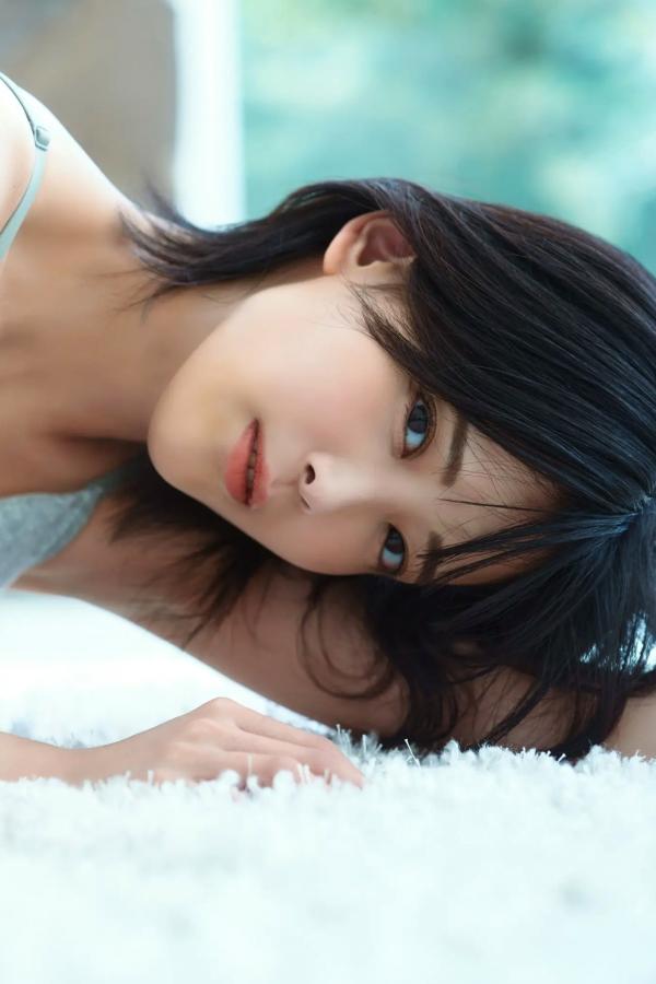    北原沙弥香 - 清纯性感泳池比基尼与湿身美腿写真第12张图片