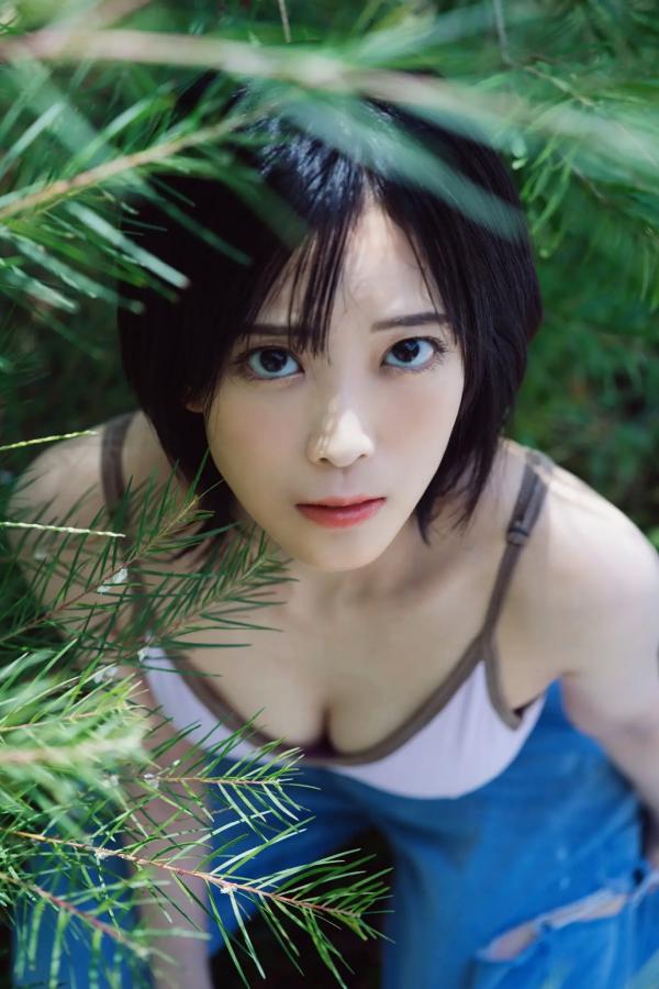    北原沙弥香 - 清纯性感泳池比基尼与湿身美腿写真第17张图片