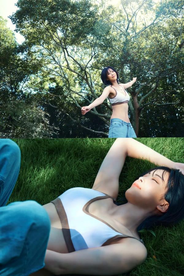    北原沙弥香 - 清纯性感泳池比基尼与湿身美腿写真第20张图片