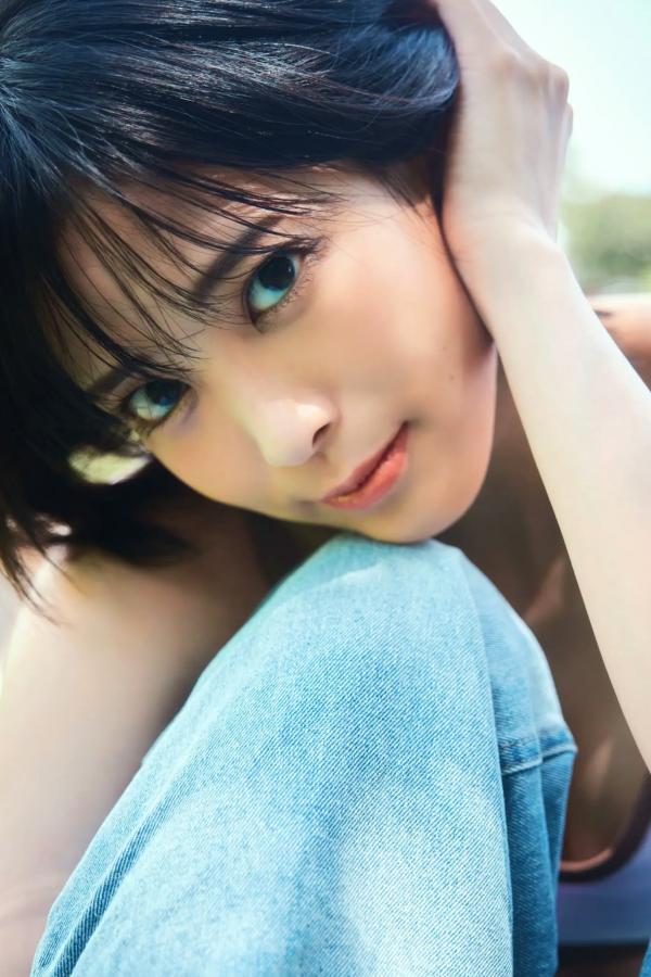    北原沙弥香 - 清纯性感泳池比基尼与湿身美腿写真第23张图片