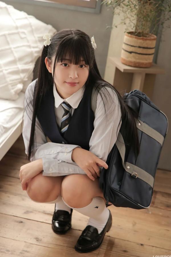    [LOVEPOP] Ayane Mitsuki 美月絢音 Photoset 01 日系JK校服清纯制服私房写真第15张图片