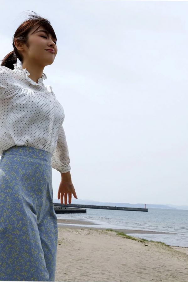   三岳ゆうな - 潮騒が聞こえる場所 性感内衣与清新户外私房写真第6张图片