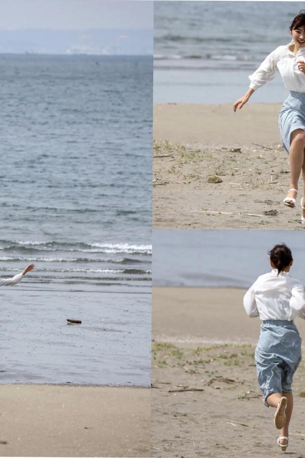  三岳ゆうな - 潮騒が聞こえる場所 性感内衣与清新户外私房写真第8张图片