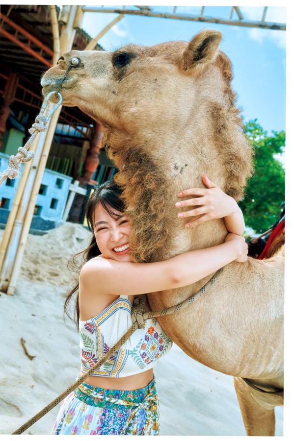    福井梨莉華 - あいの道しるべ 海边沙滩性感比基尼私房写真第8张图片