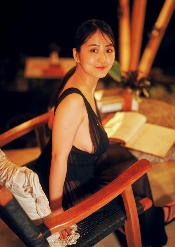    福井梨莉華 - あいの道しるべ 海边沙滩性感比基尼私房写真第48张图片