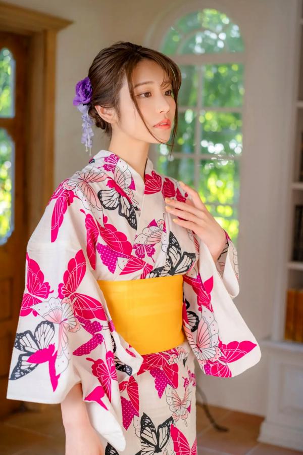   河北彩伽 - 最高の彼女 日系清新家居性感私房照 和服诱惑第69张图片