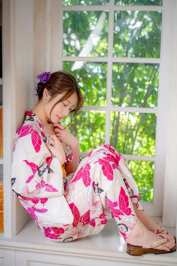   河北彩伽 - 最高の彼女 日系清新家居性感私房照 和服诱惑第75张图片