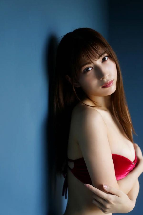   雪平莉左 - プリズム：日本气质女神红纱比基尼与性感内衣私房写真第45张图片