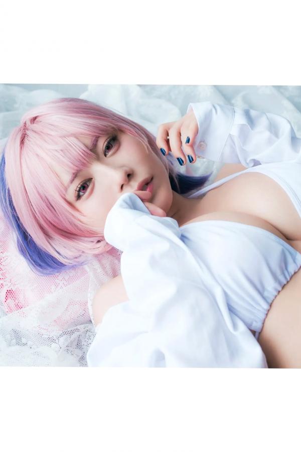   東雲うみ - のあ先輩“の”コスプレ：日本女神比基尼黑丝性感写真第21张图片