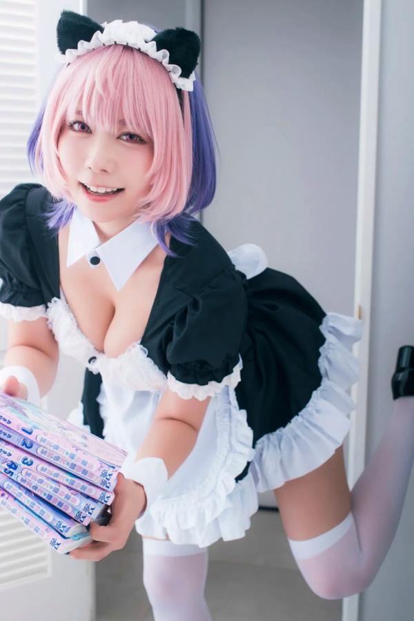   東雲うみ - のあ先輩“の”コスプレ：日本女神比基尼黑丝性感写真第28张图片