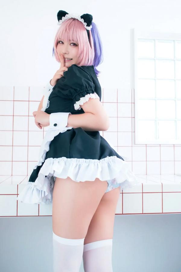   東雲うみ - のあ先輩“の”コスプレ：日本女神比基尼黑丝性感写真第30张图片