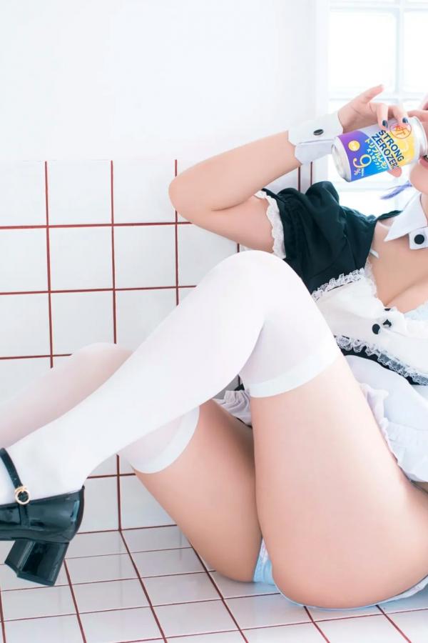   東雲うみ - のあ先輩“の”コスプレ：日本女神比基尼黑丝性感写真第35张图片