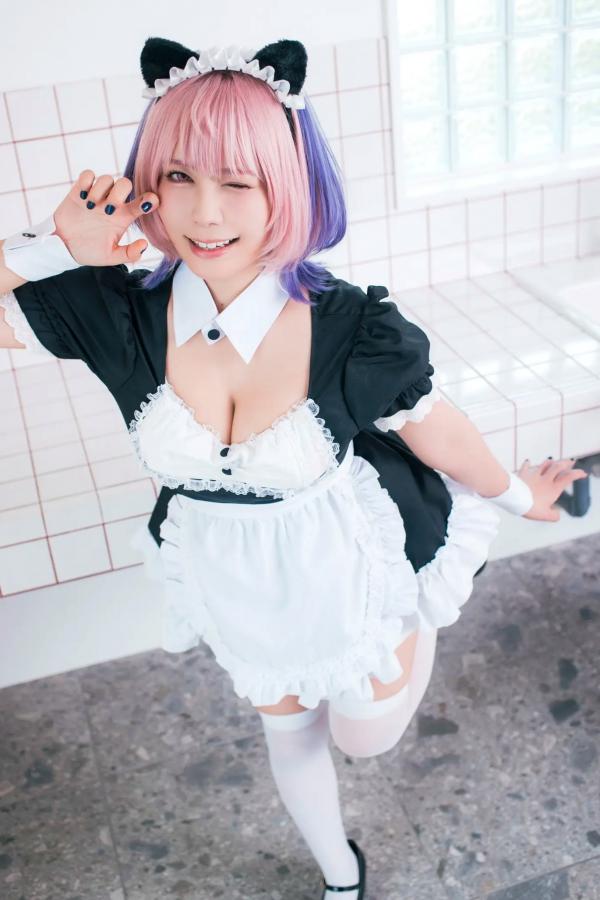   東雲うみ - のあ先輩“の”コスプレ：日本女神比基尼黑丝性感写真第40张图片