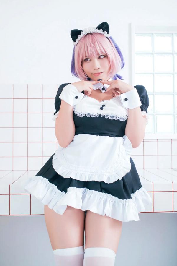   東雲うみ - のあ先輩“の”コスプレ：日本女神比基尼黑丝性感写真第61张图片