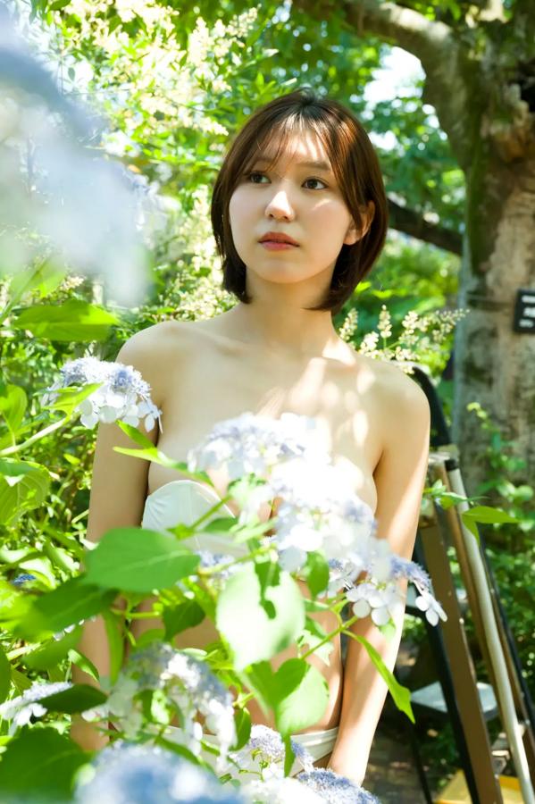   川道さら - wave：日本性感女神清新私房与户外泳池写真第40张图片