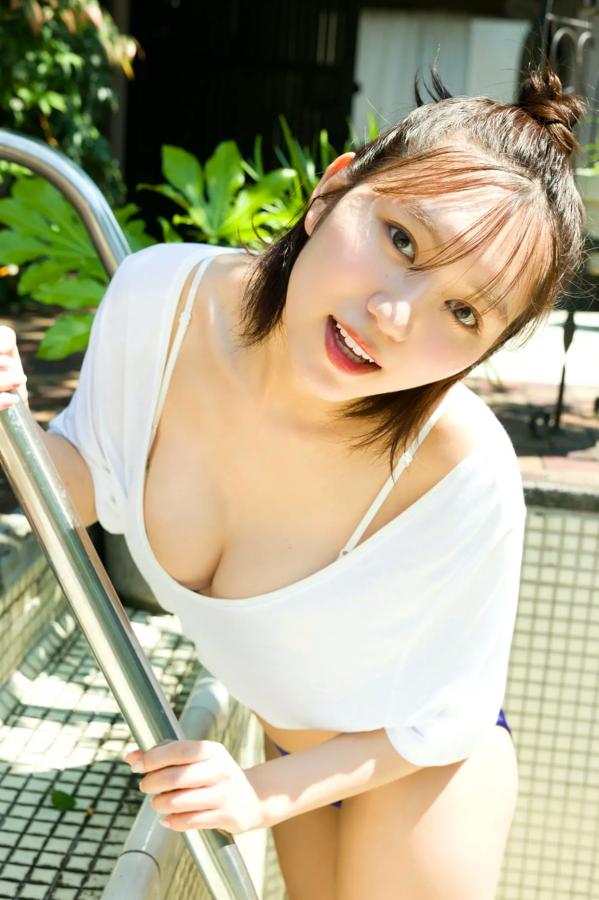  川道さら - wave：日本性感女神清新私房与户外泳池写真第71张图片