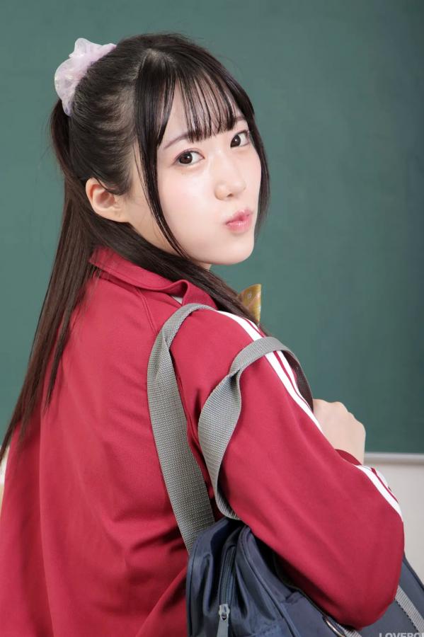   [LOVEPOP] Miku Arima 有馬美玖 Photoset 15 教室校服运动外套蕾丝内衣私房写真第9张图片